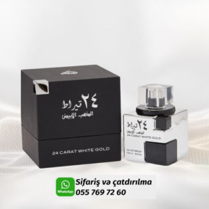 Lattafa 24 Carat White Gold