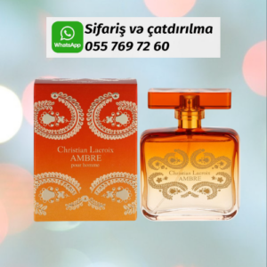 Avon Christian Lacroix Ambre pour homme